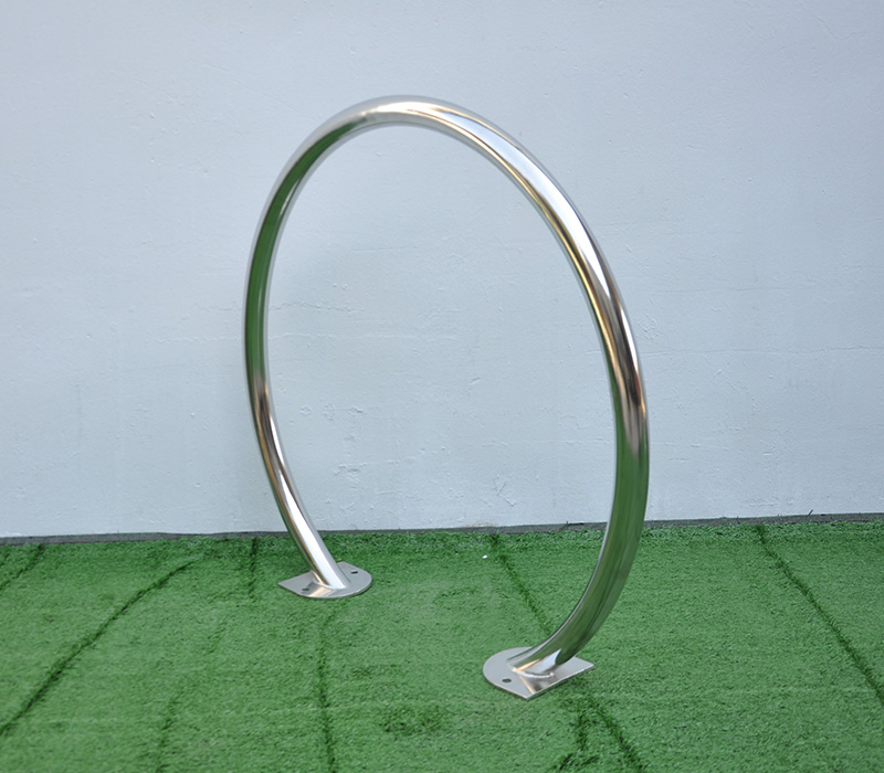 High Quality Stainless Steel U Bike Rack for Mountain Bicycle Secure Parking
