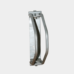 Adjustable Steel Hanging Rack Double Bike Hook Wall Mount