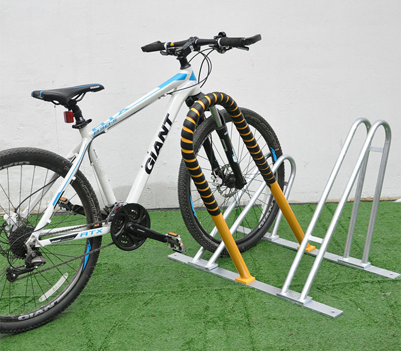 Multiple Floor Stand Fixed Street Classic 2 Bicycle Bike Rack