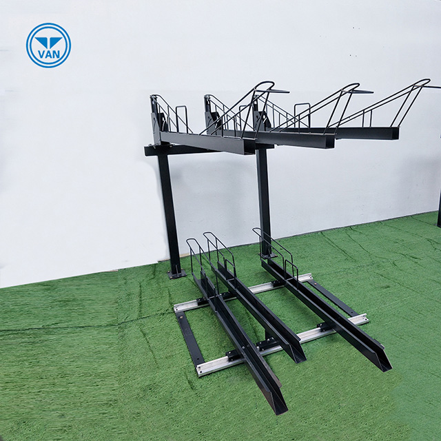 Lightweight Wholesale Double Deck Bike Mounting Stand for 6 Bikes