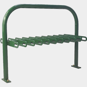Various Colors Powder Coating Double Side Scooter Stand Rack