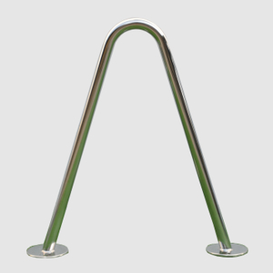 Gym Stainless Steel V Bike Rack Kettle Stand Display