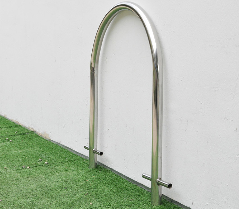 Staniless Steel Cheapest Apartment Sidewalk Bike Rack for Bike Parking