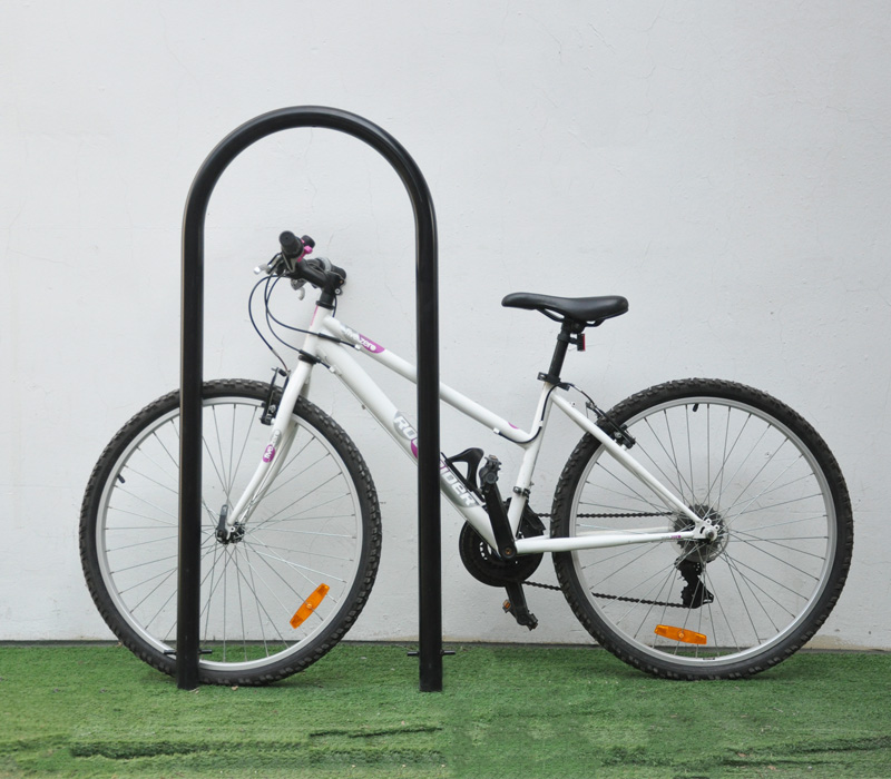VAN Power-coated Embedded U Bike Rack