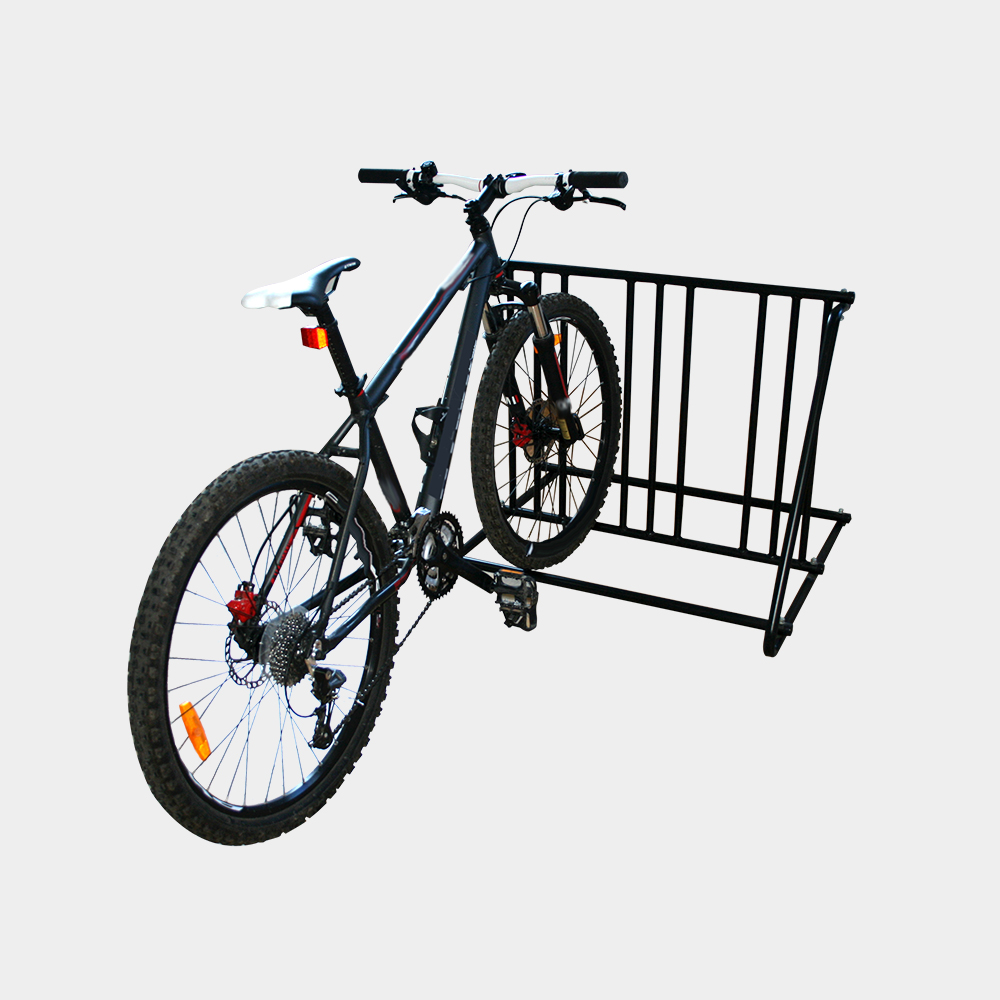 Multi-functinal Aluminum Alloy Adjustable Grid Bike Rack for 6 Bikes Display